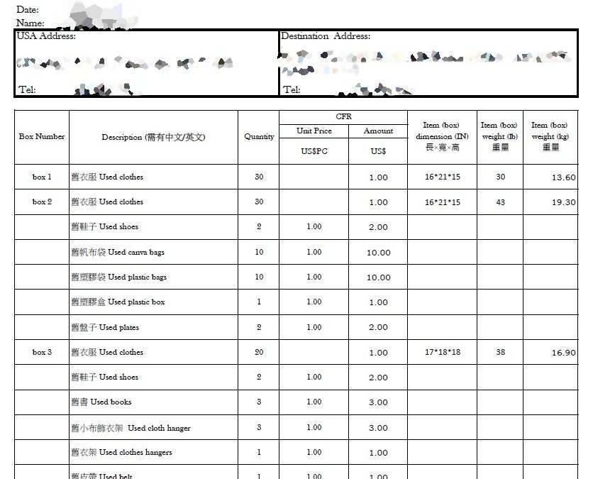 洛杉磯到釜山的跨國搬家真實記錄 – 物品空運和通關的經驗教訓！